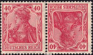 Germany 1916 40pf in MH T