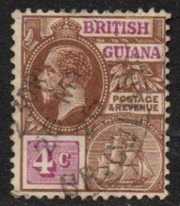 British Guiana Sc #194 Used