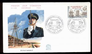 France 1981 Naval Academy FDC