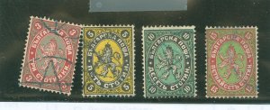 Bulgaria #6-9 Used
