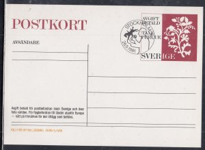 Sweden FDC -May 1981 Post Card