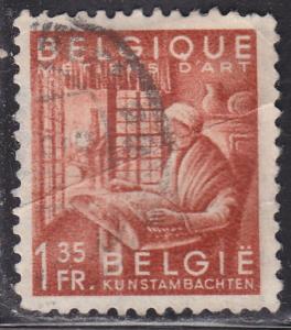 Belgium 376 Industrial Arts 1948