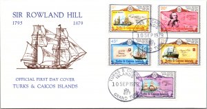 Turks & Caicos Is., Worldwide First Day Cover, Ships