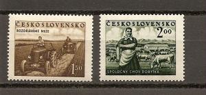 Czechoslovakia 450-451 MLH