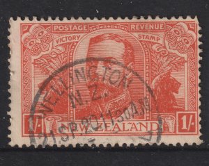 New Zealand a FU 1/- from the 1920 Victory set