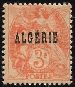 Algeria Scott # 3 G.C. Paper Mint MH. All Additional Items Ship Free.