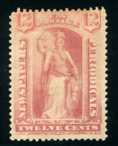 US SCOTT #PR95, Mint-F-Disturbed OG Toned Perfs. SCV $2,600 Scarce (DFP 2/29/20)