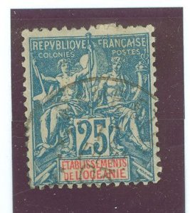 French Polynesia #12 Used Single