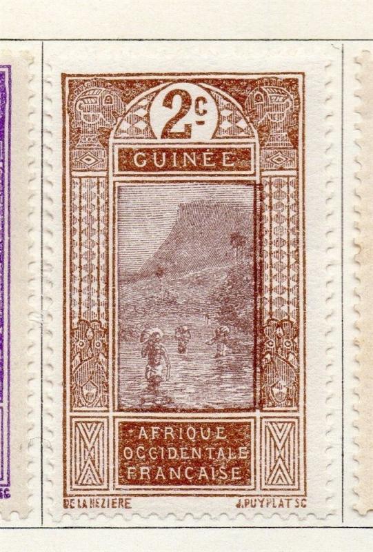 French Guinea 1913 Early Issue Fine Mint Hinged 2c. 166580