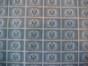 USA 771 MNH, NGAI SHEET OF 200