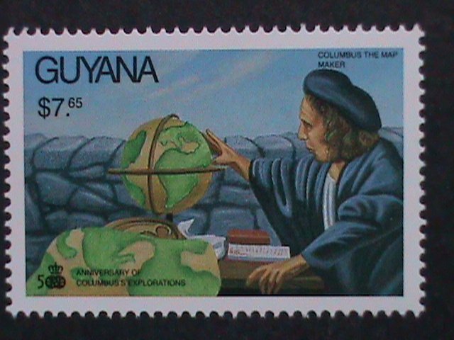 ​GUYANA-1992-SC#2520-31 COLUMBUS DISCOVERED AMERICA 500TH ANNV: MNH SET VF,