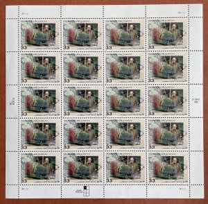 ￼ 3338 FREDERICK LAW OLMSTED Sheet of 20 US 33¢ Stamps MNH 1999￼