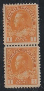Canada SC 105 Pair Mint, Never Hinged