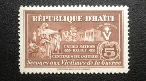 HAITI 1945 STAMP SCOTT # RA7. UNUSED.