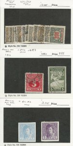 Bosnia & Herzegovina, Postage Stamp, #J1-J13, J16, QE2 Used, P1-P2 Mint, JFZ 