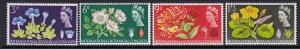 414-17p 1964 Botanical Congress Phosphor MNH