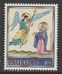 1990 Bahamas - Sc 705 - MH VF - 1 single - Christmas