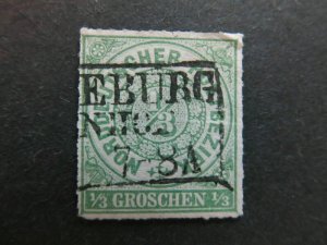 A4P15F172 German States North German Confederation 1868 1/3gr Fine Used-