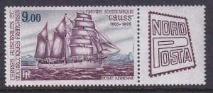 French Southern and Antarctic Teritories C84 Ship MNH VF