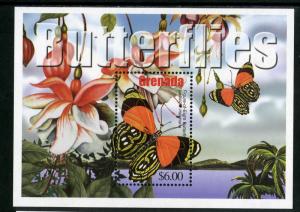 GRENADA 3301 MNH S/S SCV $4.50 BIN $3.00 BUTTERFLIES