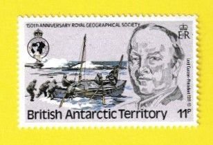 BRITISH ANTARCTIC TERRITORY SCOTT#78 1980 11p WHALEBOAT - MNH