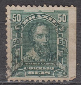 Brazil Scott #176a 1906 Used booklet pane single stamp