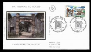 France 1997 Satni Laurent du Maroni, French Guiana FDC