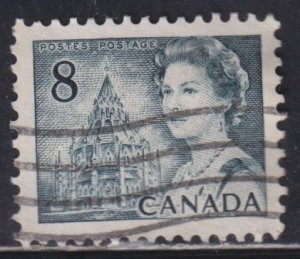 Canada 544p Library Of Parliament 8¢ Tagged: GT2 1971