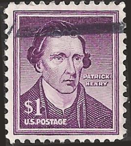 # 1052a USED DRY PRINT PATRICK HENRY