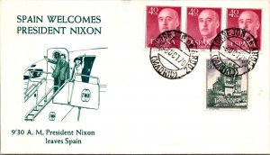 Spain 1970 - Spain Welcomes Pres Nixon - Madrid - F33409