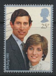 Great Britain SG 1161 - Used - Royal Wedding