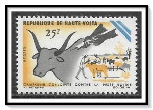 Upper Volta #170 Anti Cattle Plague MNH