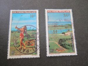 French Polynesia 1974 Sc 275-6 set FU