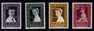 Liechtenstein 1955 Red Cross Royal Children (4) VF/NH