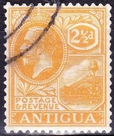 ANTIGUA 1923 KGV 2.5d Orange-Yellow SG72 FU