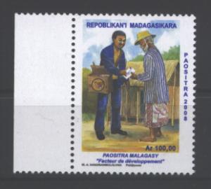 Madagascar Rural Postman MNH 2008