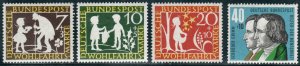 Germany - Bundesrepublik  #B368-371  Mint NH CV $4.05