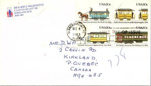 United States, Maine, First Day Cover, Foreign Destinations