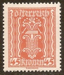 Austria Stamp Scott # 263 Mint NH, MNH. Free Shipping for All Additional Items.