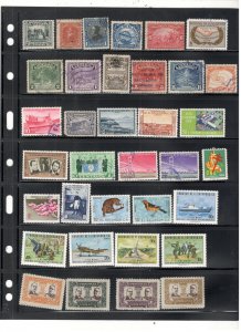 EL SALVADOR COLLECTION ON STOCK SHEET MINT/USED