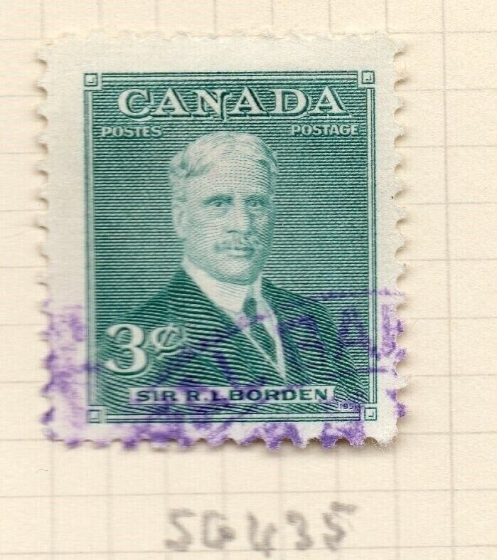 Canada 1951 Early Issue Fine Used 3c. NW-217373