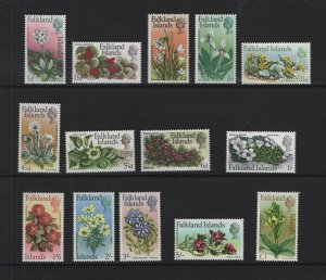 Falkland Islands  #166-179  MNH  1968  Flora