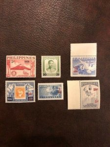 Stamps Philippines Scott #825-30 nh