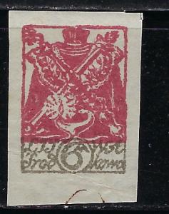 Central Lithuania Scott # 27, mint hr