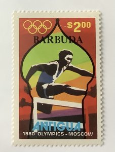 Barbuda 1980 Scott 421  MNH  - $2, Moscow Olympic Games