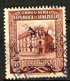 Venezuela 1955; Sc. # C601; Used Single Stamp