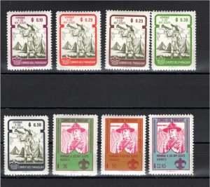 Paraguay 1962 MNH 638-45