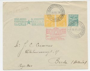 Cover / Postmark Brazil 1939 Philatelic exhibition