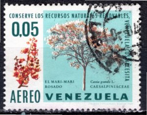 Venezuela; 1969: Sc. # C1009: Used Single Stamp