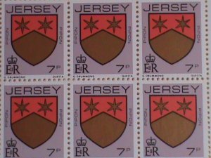 ​JERSEY STAMP:1981-COAST OF ARM MINT NOT HINGED SOUVENIR SHEET#2